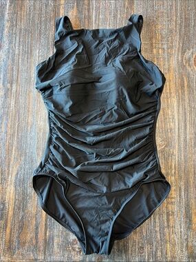 Miraclesuit Black One-Piece Swimsuit